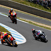 Casey Stoner (Repsol Honda Team) & Jorge Lorenzo (Yamaha Factory Racing) & Dani Pedrosa (Repsol Honda Team) - Estoril 2012